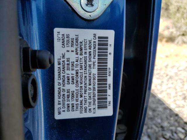 2HGFB2F59FH519072 Honda Civic Lx