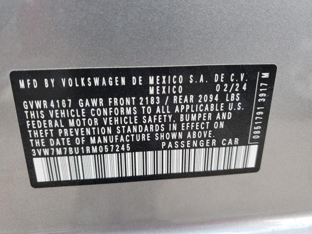 3VW7M7BU1RM057245 Volkswagen JETTA SE