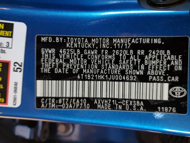 4T1B21HK1JU004692 Toyota a25a-fxs port+direct