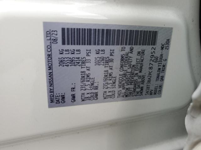 5N1BT3BA2PC872952 Nissan Rogue