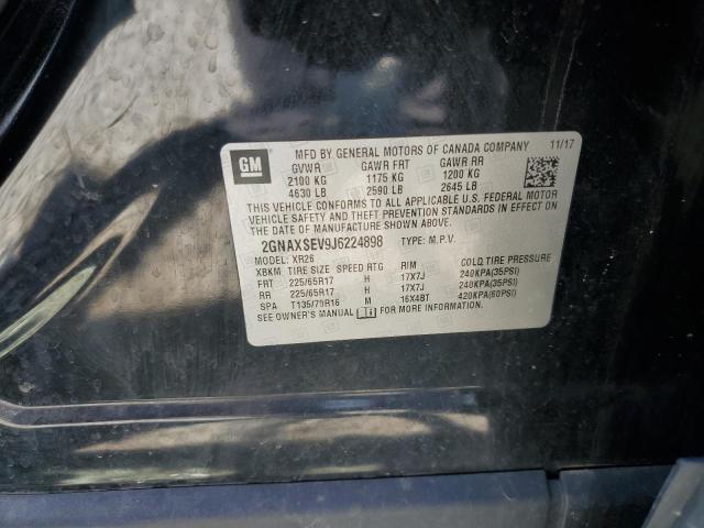 2GNAXSEV9J6224898 Chevrolet EQUINOX LT