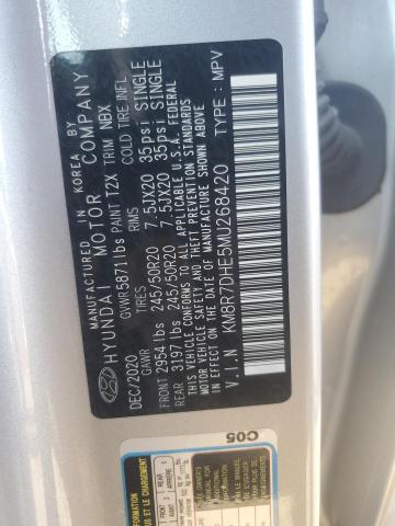 KM8R7DHE5MU268420 Hyundai gdi lambda ii