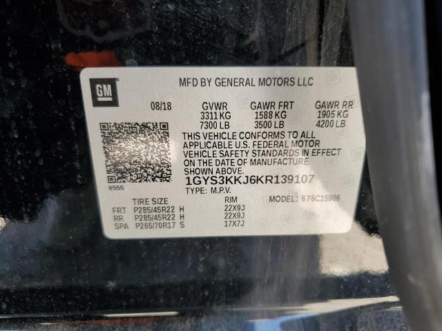 1GYS3KKJ6KR139107 Cadillac ESCALADE E