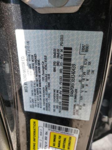 3FA6P0H73ER340439 Ford FUSION SE
