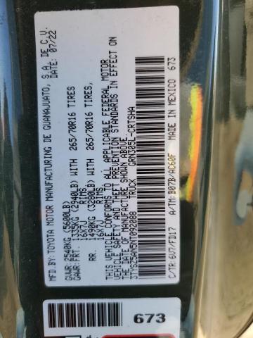 3TYSZ5AN5NT092088 Toyota 2gr-fks