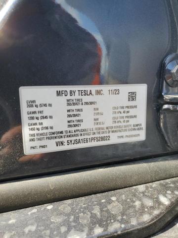 5YJSA1E61PF528022 Tesla 2023