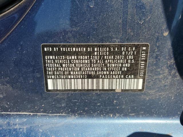 3VWC57BU1MM038912 Volkswagen tsi