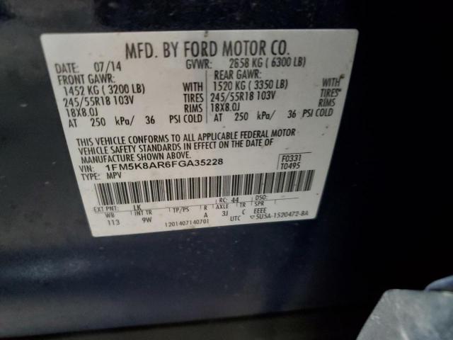 1FM5K8AR6FGA35228 Ford EXPLORER P