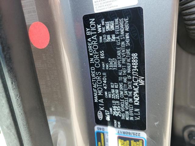 KNDPMCAC7J7348898 KIA gdi theta ii