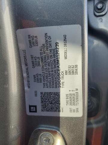 1GCGSCEA3M1120239 Chevrolet lcv - l4, sidi, dcvcp, vvt, e85 max , e0-e100, alum