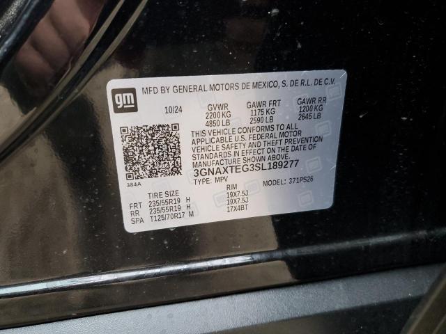 3GNAXTEG3SL189277 Chevrolet lsd
