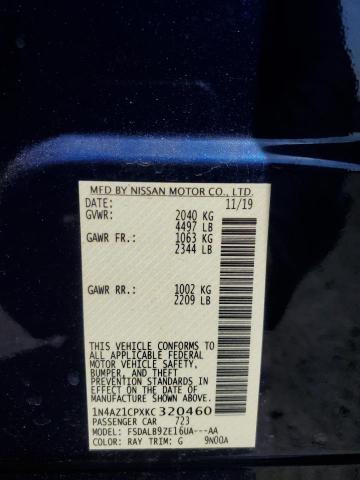 1N4AZ1CPXKC320460 Nissan Leaf