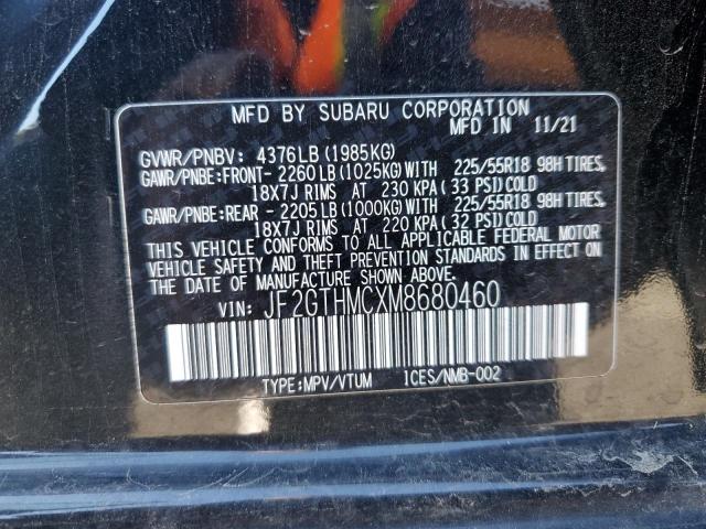 JF2GTHMCXM8680460 Subaru Crosstrek