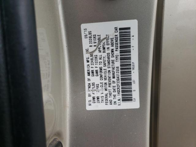 1HGCR2F33GA013556 Honda k24w1
