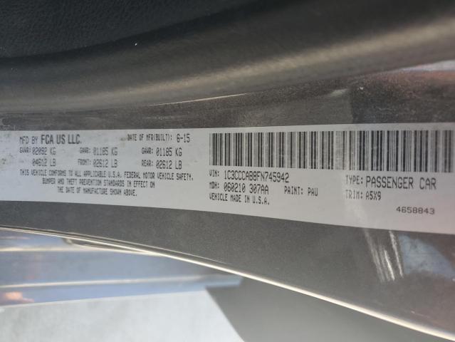 1C3CCCAB8FN745942 Chrysler 200 LIMITE