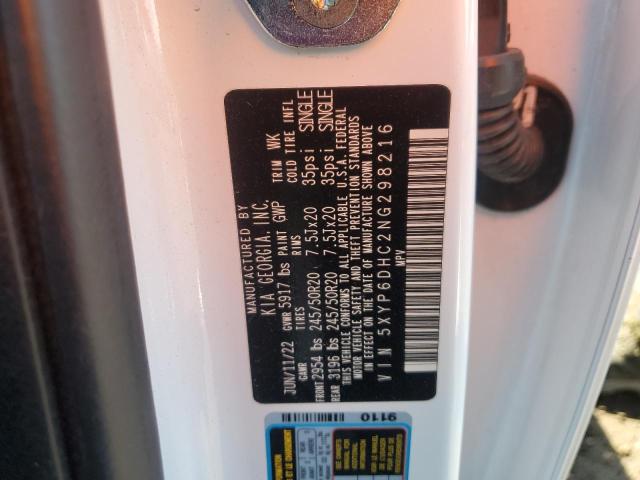 5XYP6DHC2NG298216 KIA Telluride