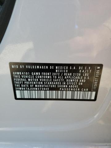 3VWB67AJXHM373849 Volkswagen JETTA SE