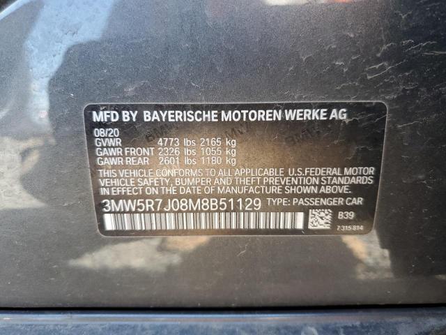 3MW5R7J08M8B51129 BMW 330XI