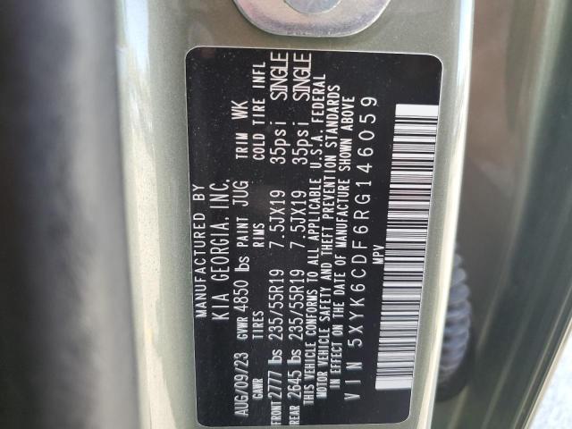 5XYK6CDF6RG146059 KIA gdi theta iii