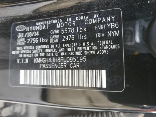 KMHGH4JH8FU095195 Hyundai dohc gdi tau