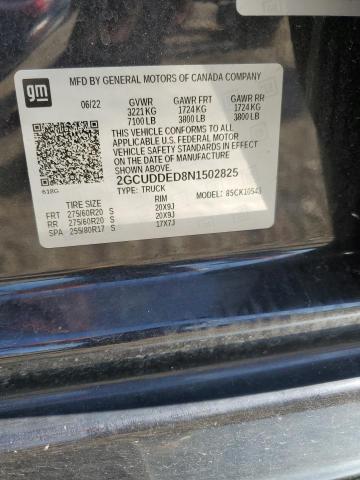 2GCUDDED8N1502825 Chevrolet l84