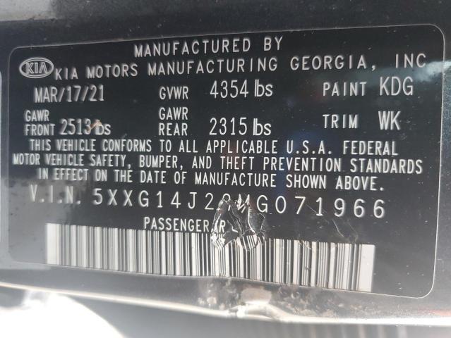 5XXG14J22MG071966 KIA K5 LXS