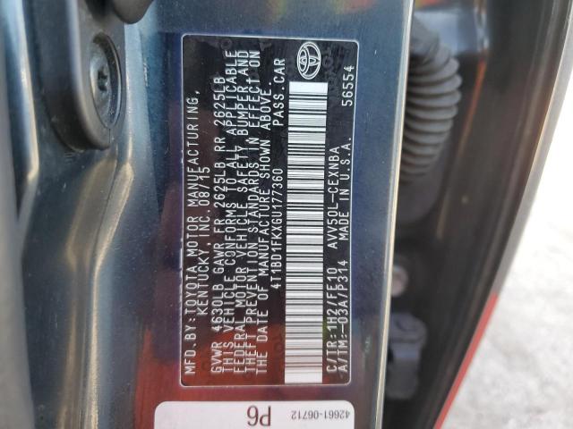 4T1BD1FKXGU177360 Toyota 2ar-fxe+2jm