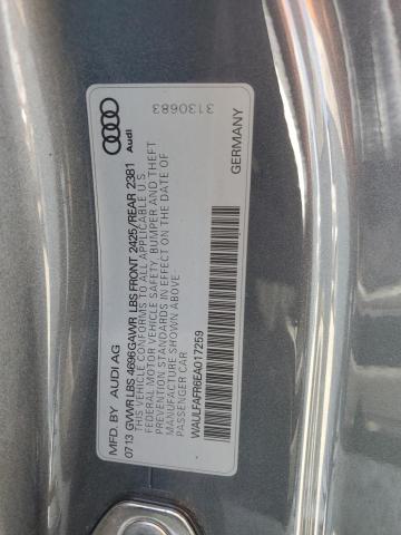 WAULFAFR6EA017259 Audi flex fuel engine
