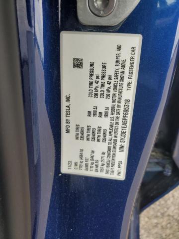 5YJ3E1EA5PF695318 Tesla MODEL 3