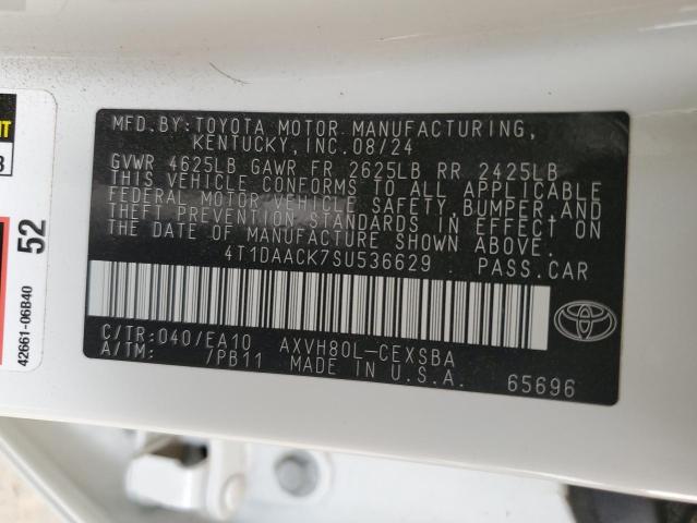 4T1DAACK7SU536629 Toyota a25a-fxs