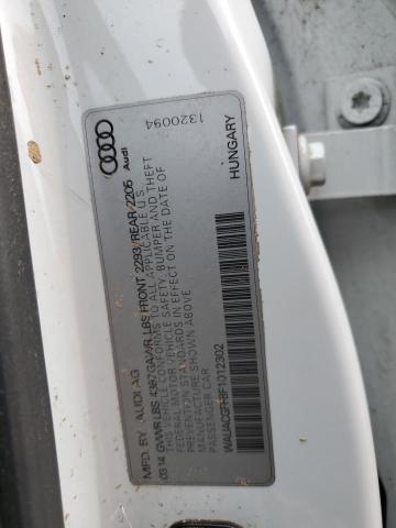 WAUACGFF8F1012302 Audi A3 PREMIUM