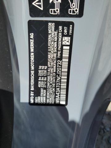 WBA43AT07NCJ20732 BMW 430xi