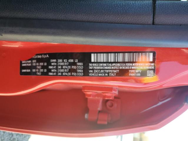 ZACCJBCT8FPB78477 Jeep Renegade