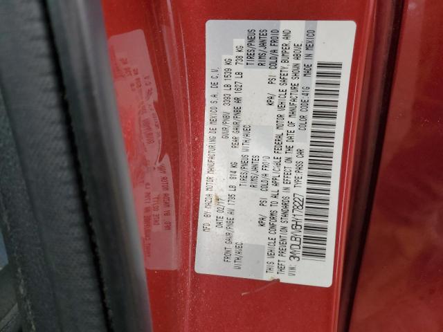 3MYDLBYV6HY178227 Toyota YARIS IA