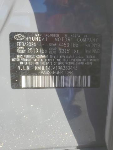 KMHL14JA1RA383443 Hyundai gdi theta iii