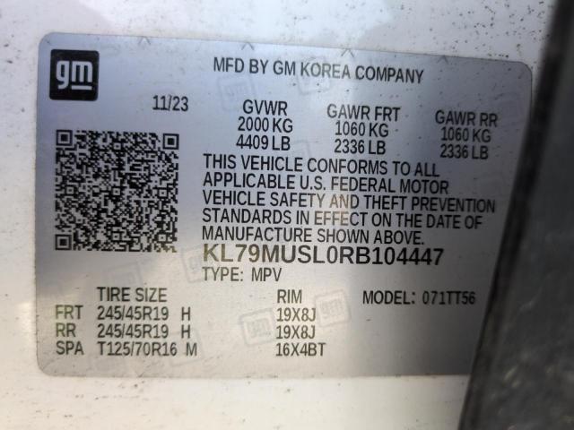 KL79MUSL0RB104447 Chevrolet l3t