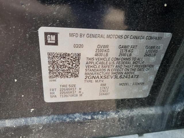 2GNAXSEV3L6241473 Chevrolet EQUINOX LS