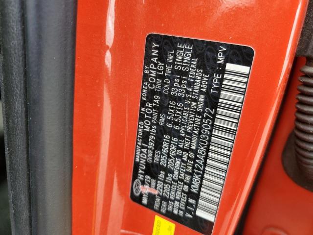 KM8K12AA8KU390572 Hyundai Kona Se
