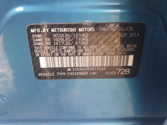 ML32A3HJ0EH010348 Mitsubishi MIRAGE DE