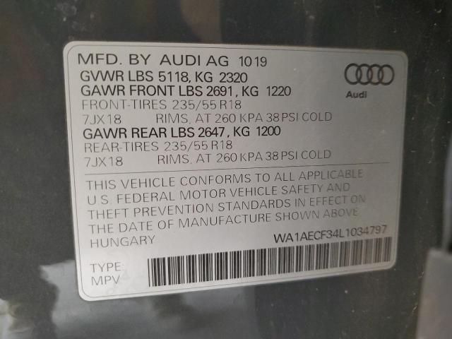 WA1AECF34L1034797 Audi 2020