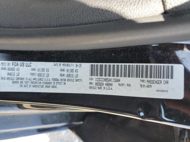 1C3CCCAB5GN115684 Chrysler 200 LIMITE