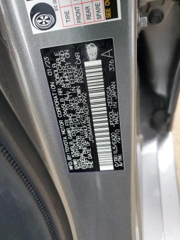 JTDAAAAA8PA007992 Toyota 3km