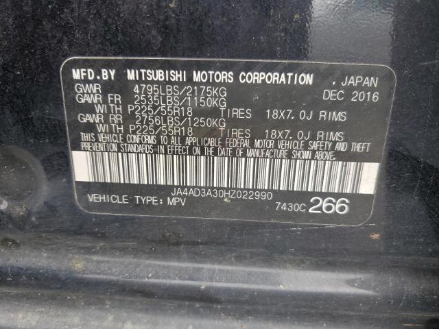 JA4AD3A30HZ022990 Mitsubishi Outlander
