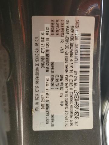 3MZBN1W38HM138487 Mazda 3 GRAND TO