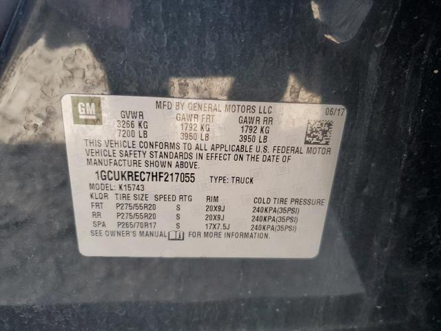1GCUKREC7HF217055 Chevrolet Silverado