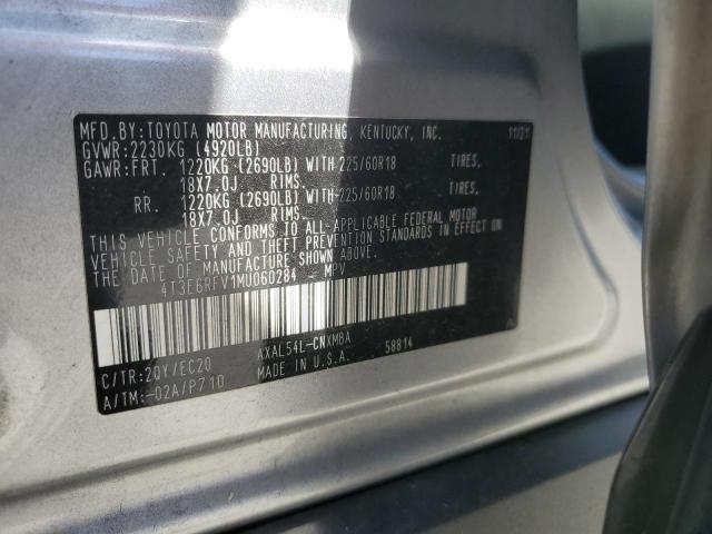 4T3E6RFV1MU060284 Toyota a25a-fxs, 3nm+4nm(li)