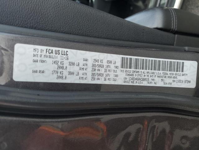1C4RDHAG0HC680515 Dodge 2017