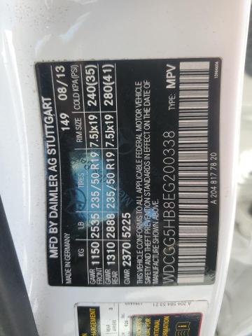 WDCGG5HB8EG200338 Mercedes-Benz GLK 350
