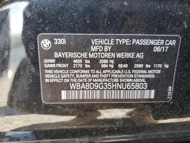 WBA8D9G35HNU65803 BMW 330 XI