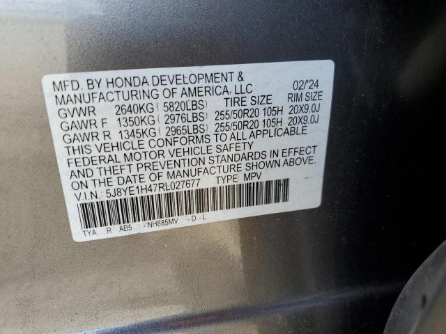 5J8YE1H47RL027677 Acura MDX TECHNO
